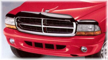 Mopar Smoked Air Deflector w/ Fender Eyebrows 97-04 Dodge Dakota - Click Image to Close